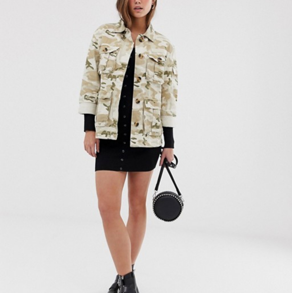 NWT ASOS Camo Jacket - Picture 2 of 6